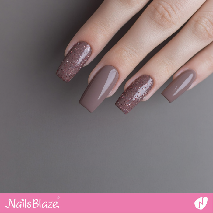 Easy to Do Cinnamon Slate Nails | Benjamin Moore Color Trend 2025 - NB6117