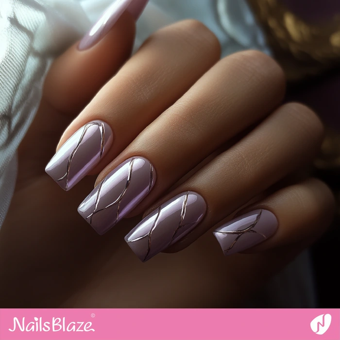 Elegant Mauve Finery Nails | Sherwin William Color Capsule 2025 - NB6388