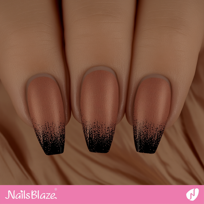 Modern Look Mocha Mousse French Nails | Color of the Year 2025 - NB6952