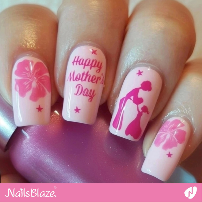 Pink Happy Mother