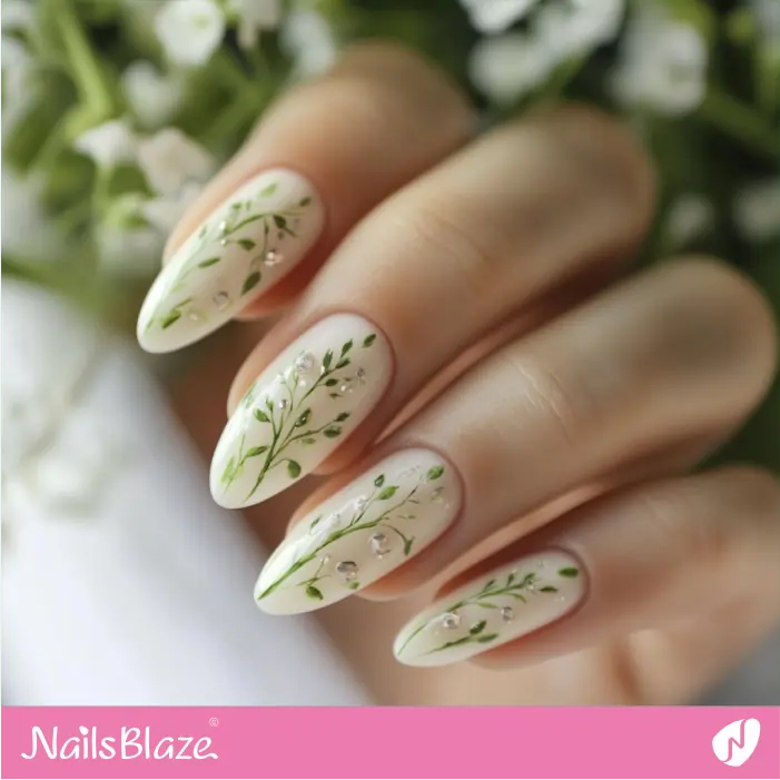 Meadow Nails for Celebrating the Renewal of Spring | Sogand A. Customized Nail Designs- NB7529