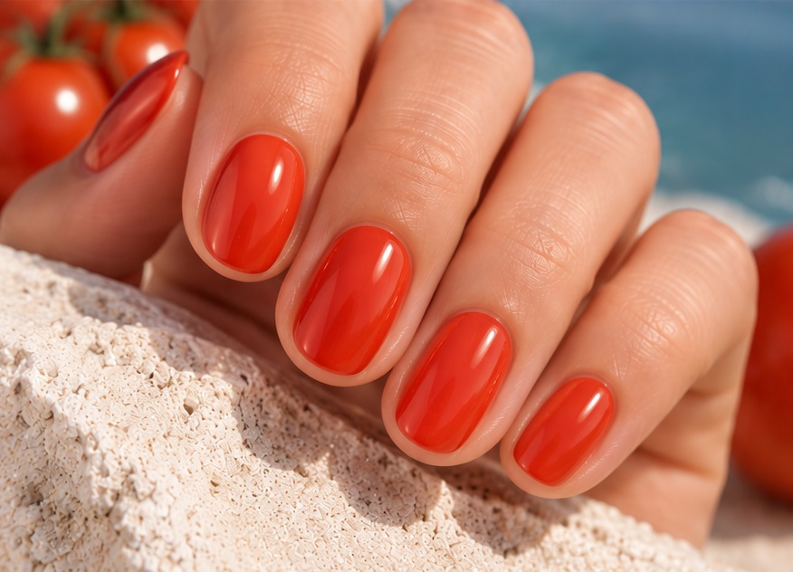 Tomato Red Gel Glaze