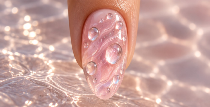 Clear 3D Water Drops