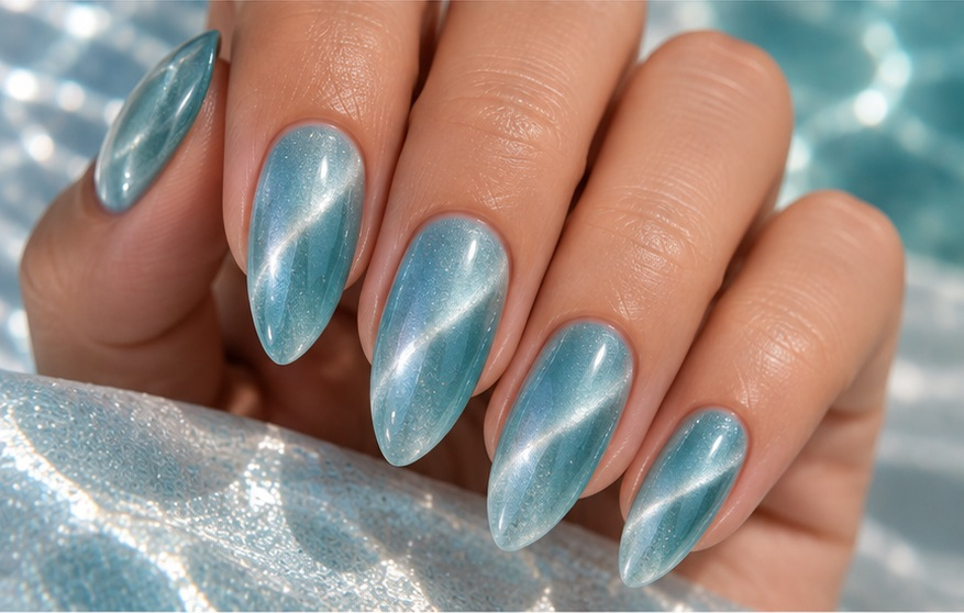 Glacial Aqua Cat-Eye