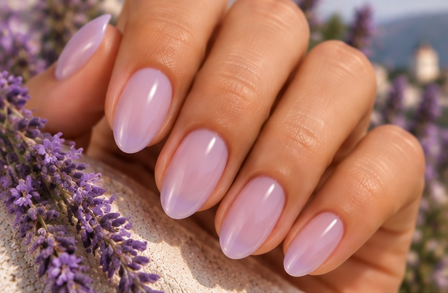 Chiffon Lilac Sheer