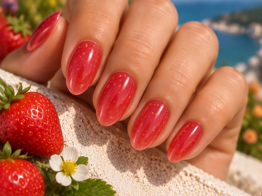 Strawberry Seed Glaze