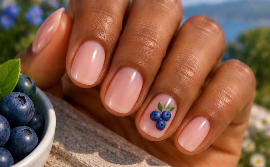 Blueberry Dot Cluster