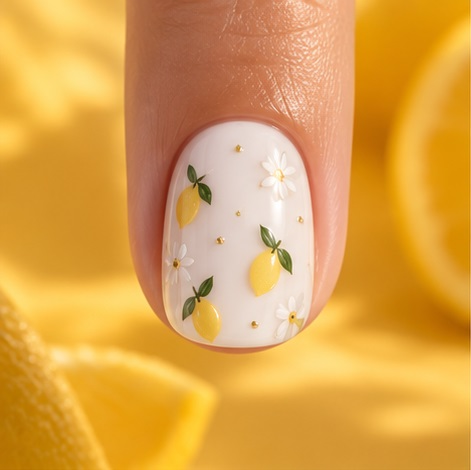 Short Round Nail Shape