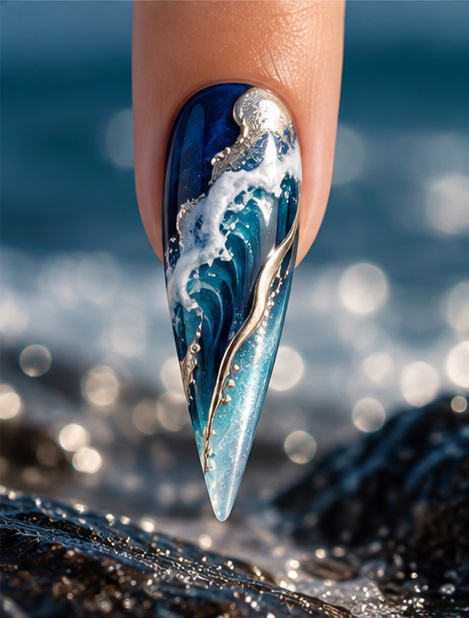 Stiletto Nail Shape