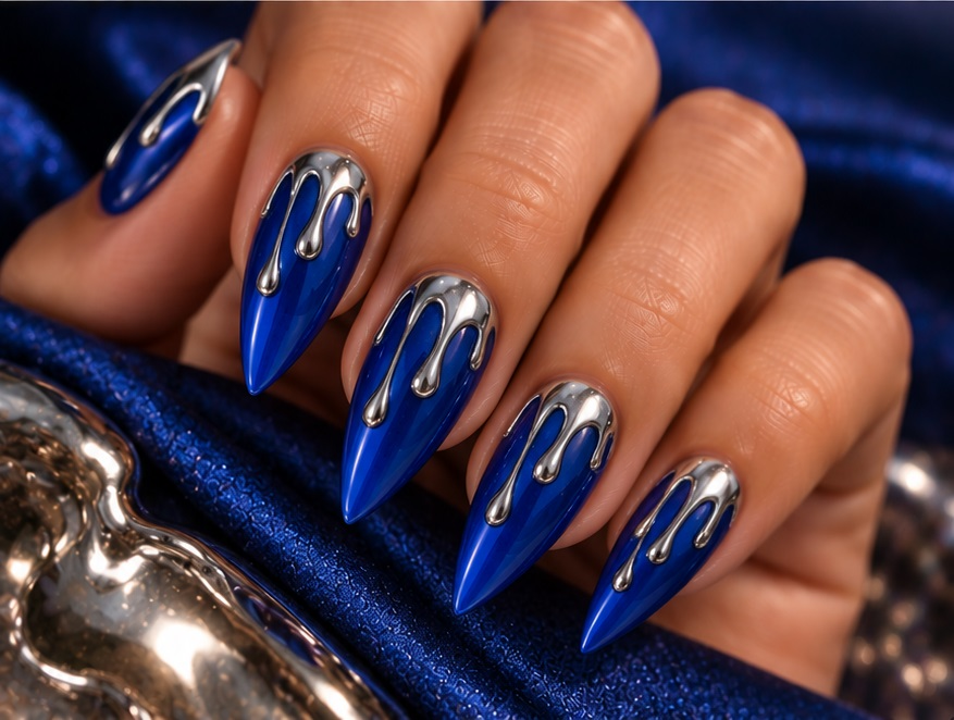 Cobalt Molten Drips