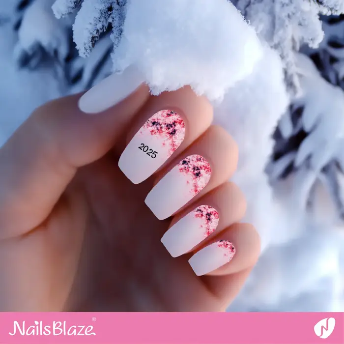 Matte Pink Nails for Winter | Winter 2025 Nails - NB6628