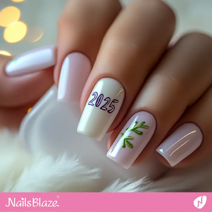 Cute Simple Nails for Winter | Winter 2025 Nails - NB6661