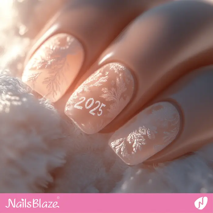 Short Pink Nails Design for Winter | Winter 2025 Nails - NB6620