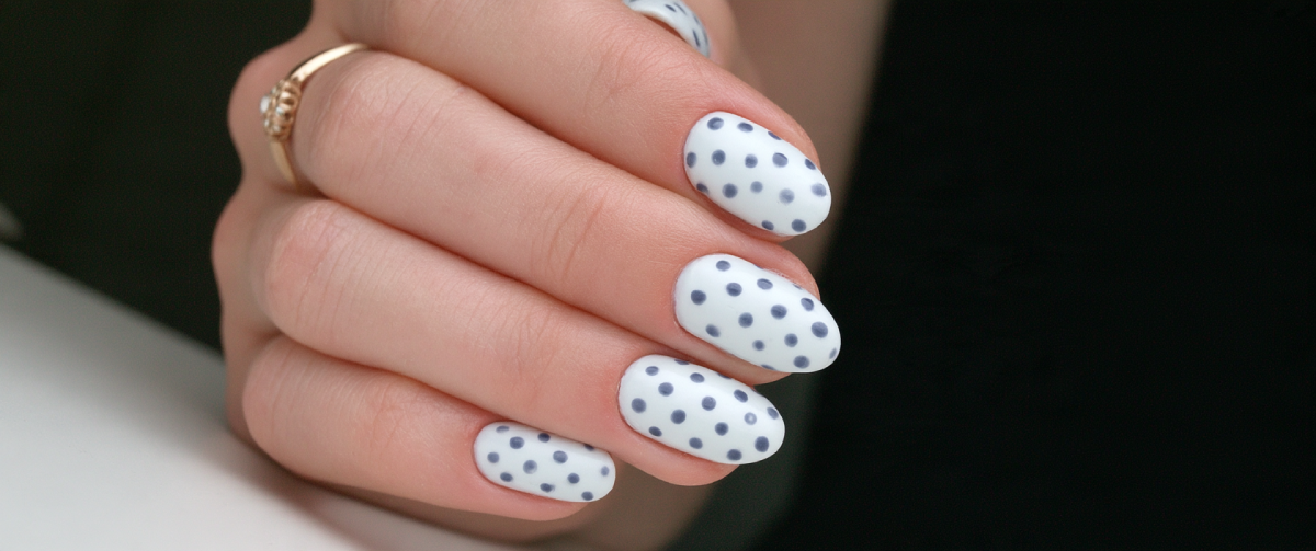Cloud Dancer Polka Dots