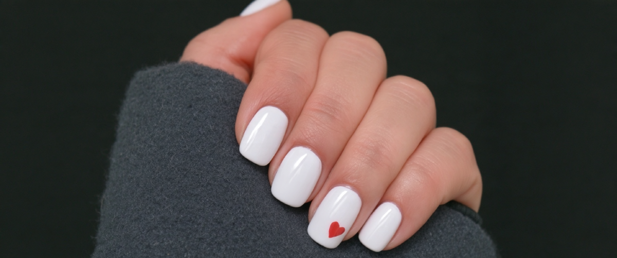 Cloud Dancer Red Micro-Hearts