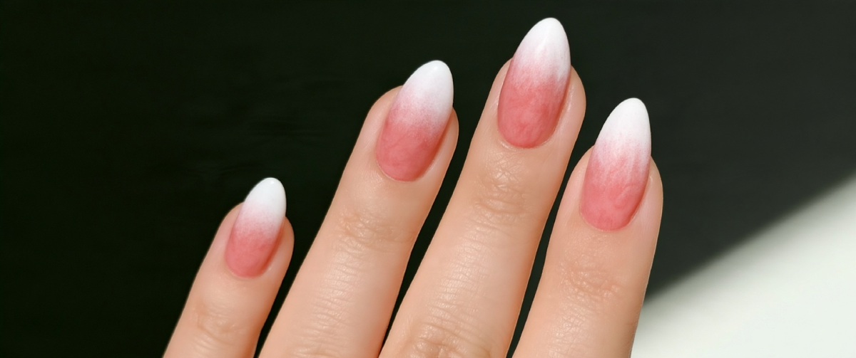 Cloud Dancer Blush Ombre