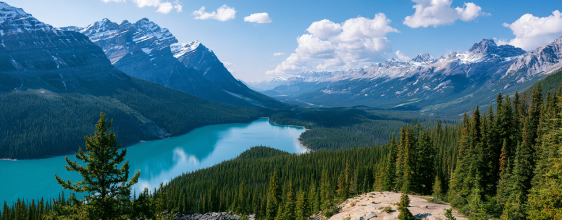 Scenic wellness travel destination in Canada