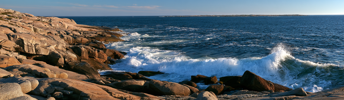Rocky Shoreline along Atlantic coast