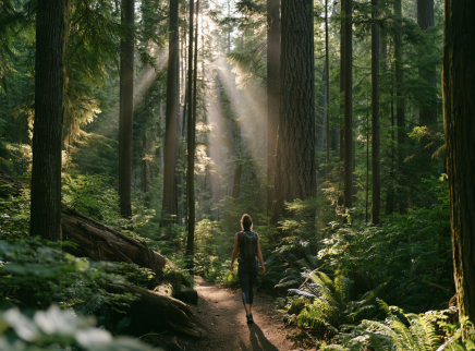 City meets forest in Vancouver