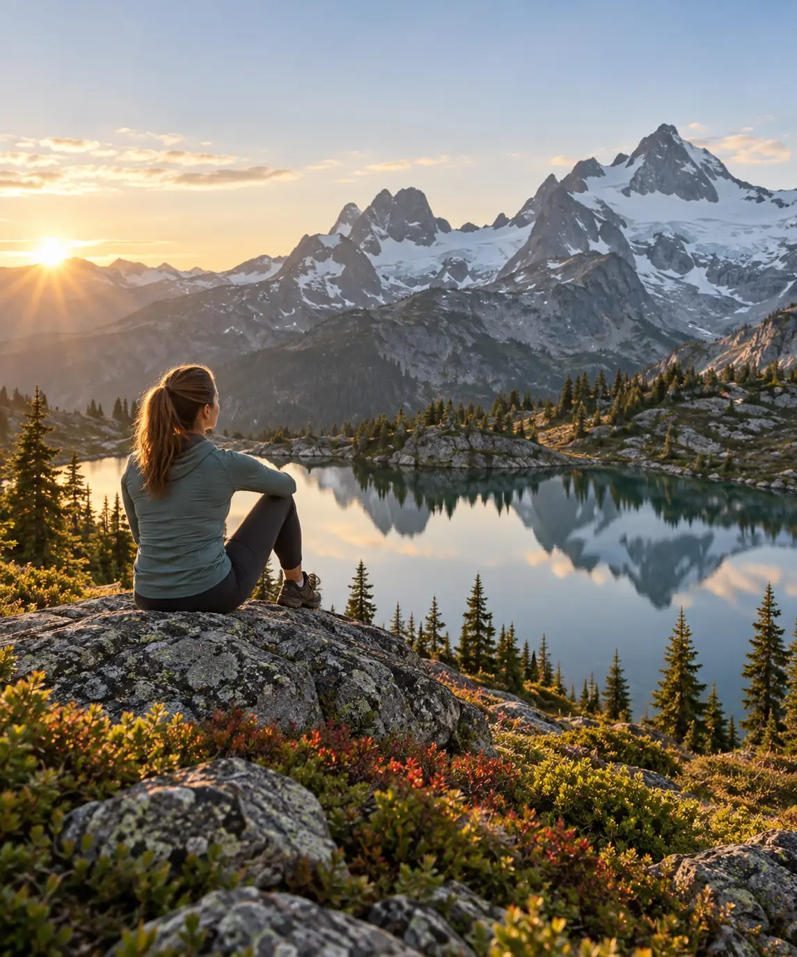 Alpine Wellness in Canadian mountains